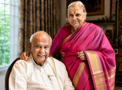 Chenamma Gowda Obituary: Wife of Former Prime Minister H.D. Deve Gowda Dies at 89 After Cardiac Arrest