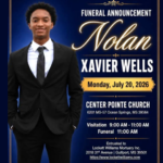 Nolan Xavier Wells Obituary, Death: In Loving Memory of Nolan Xavier Wells