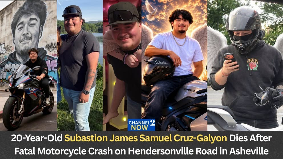 Subastion James Samuel Cruz-Galyon Obituary: 20-Year-Old Motorcyclist Dies After Fatal Hendersonville Road Crash in Asheville