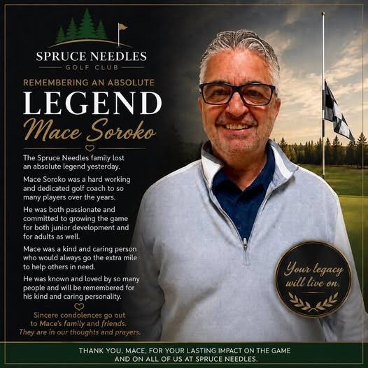 Mace Soroko Obituary: Beloved Timmins Golf Coach and Mentor Remembered for Lasting Community Impact